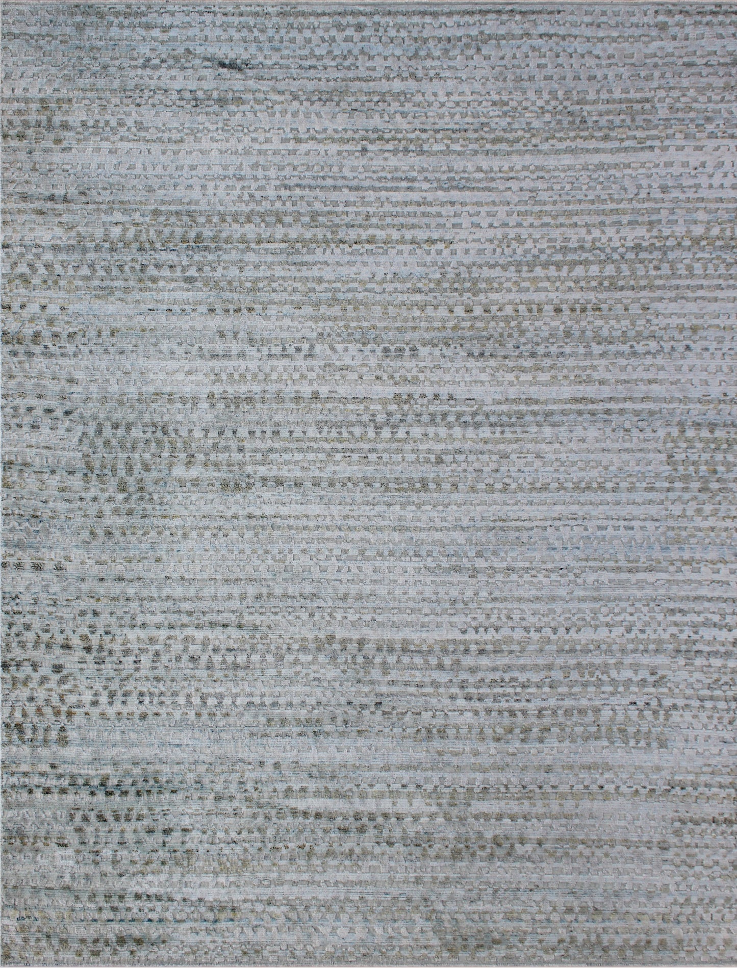 Finite Mosaics, Effervescence Area Rug, Gray & Teal