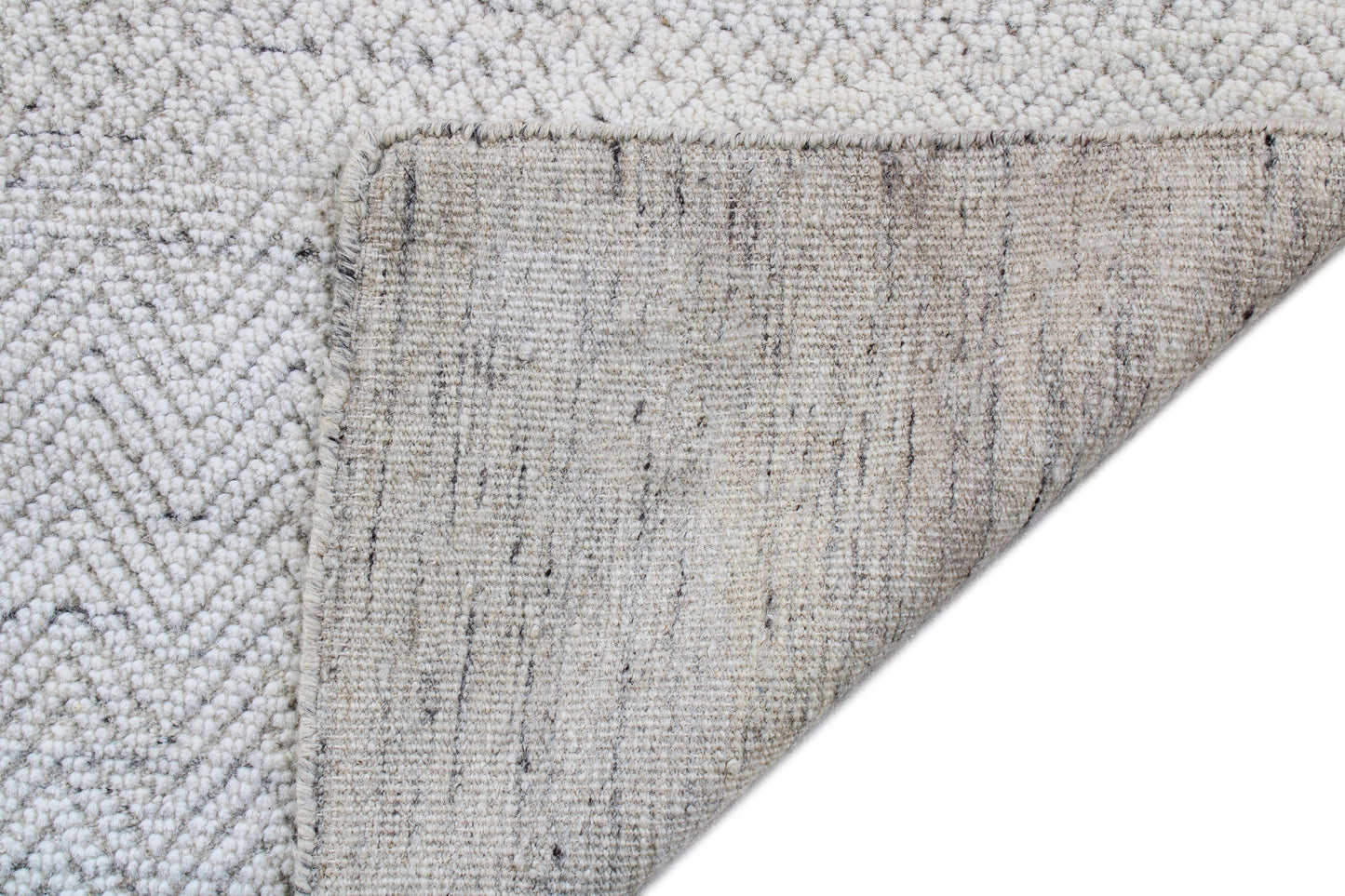 Finite Mosaics, Temporal Web Area Rug, Ivory