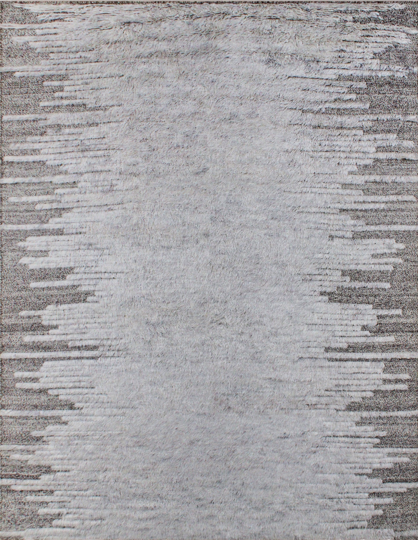 Finite Mosaics, Resonate Area Rug, Gray