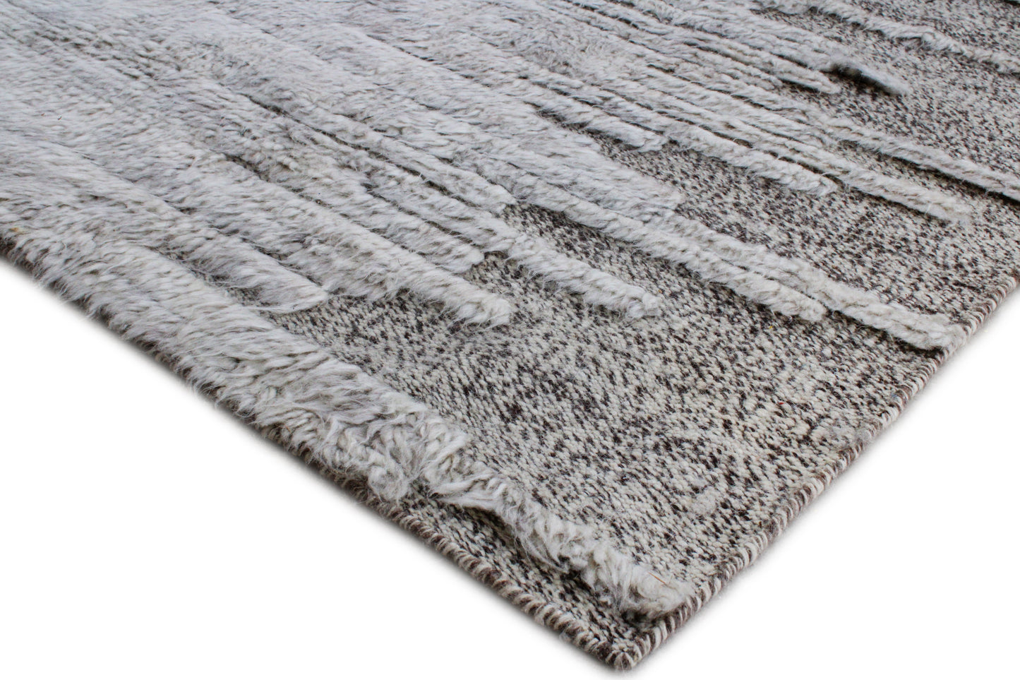 Finite Mosaics, Resonate Area Rug, Gray