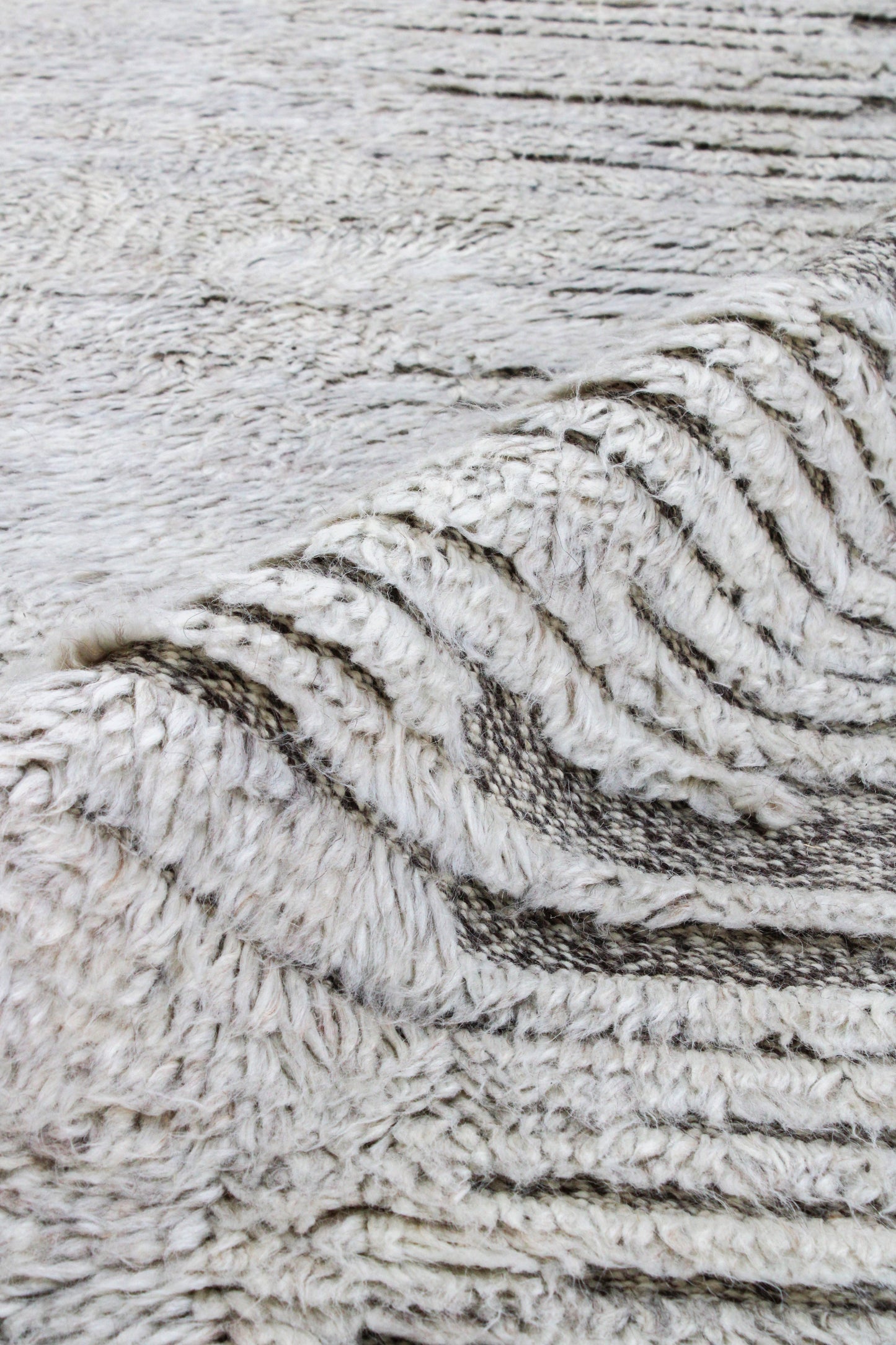 Finite Mosaics, Resonate Area Rug, Gray