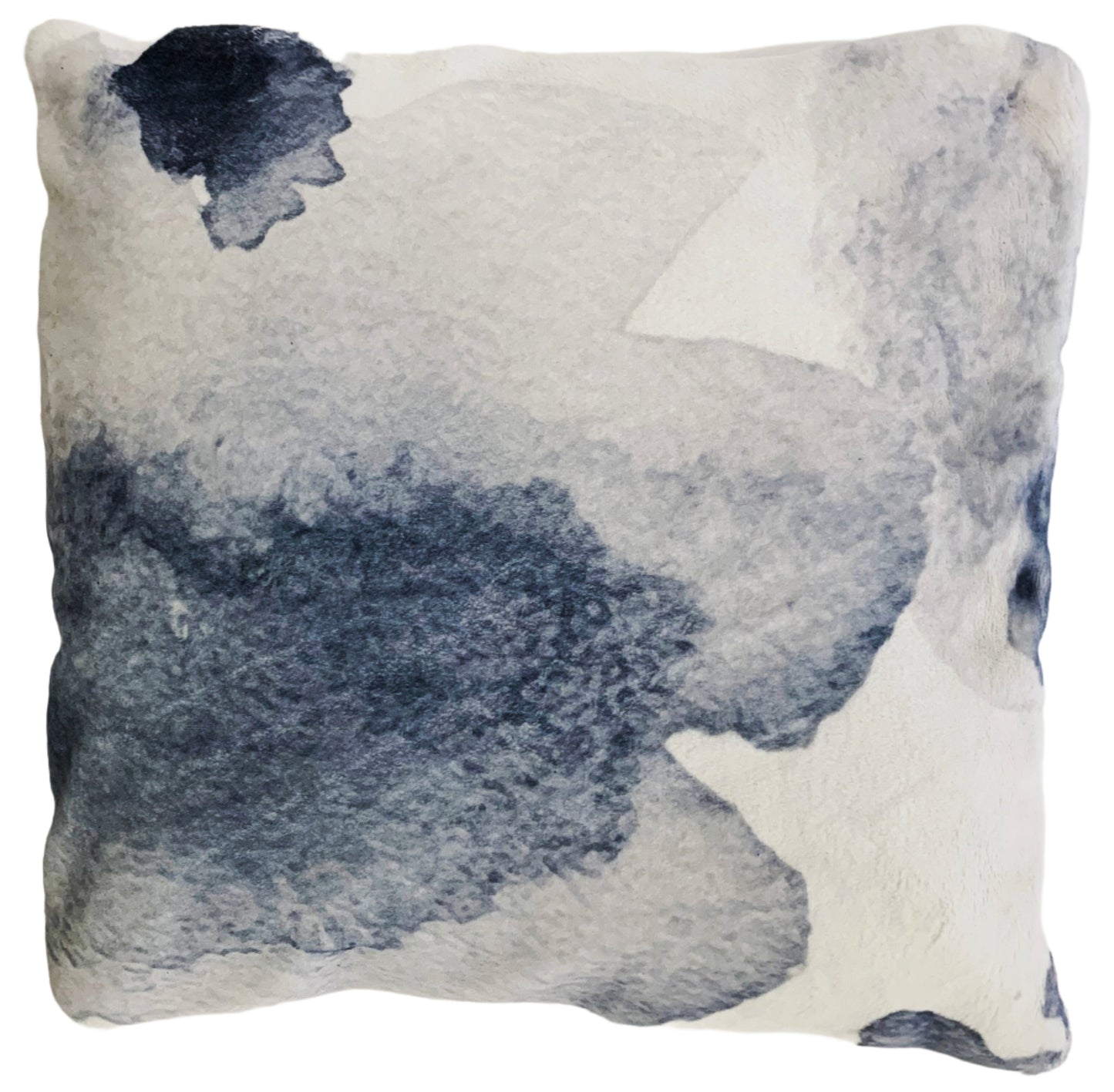 Angeleno Faux Chinchilla Fur Throw Pillow, Assorted Multicolor