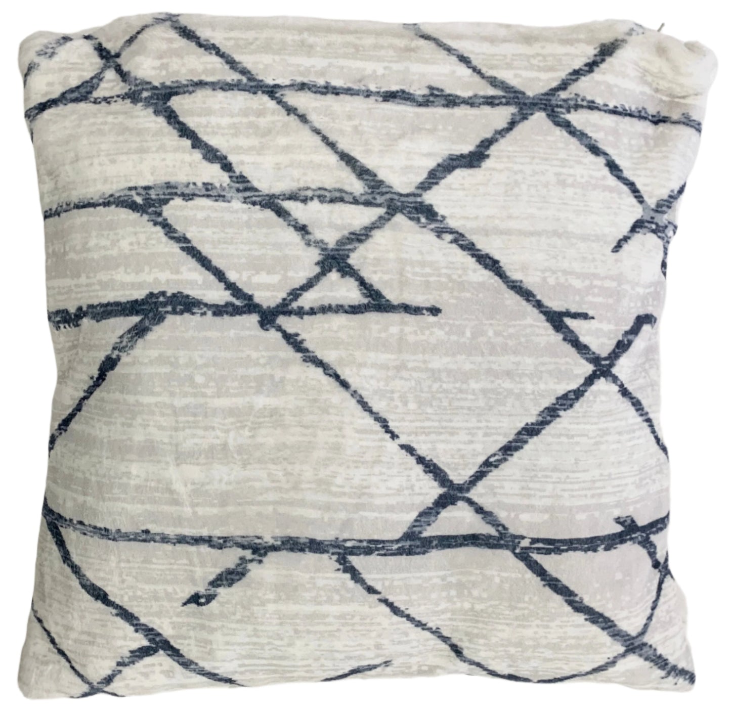 Angeleno Faux Chinchilla Fur Throw Pillow, Assorted Multicolor