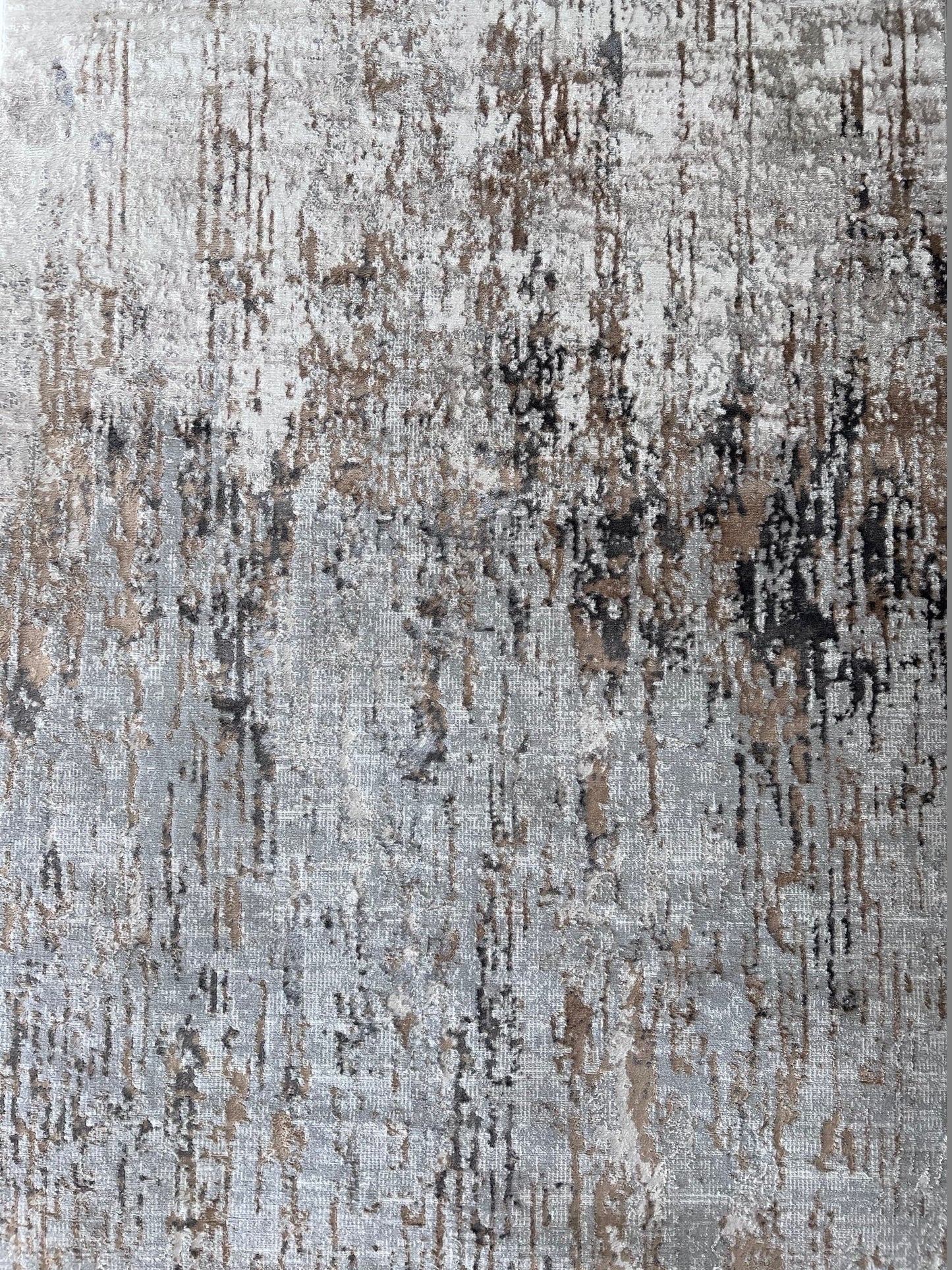 Devo Celestial Whispers Area Rug, Platinum & Gray