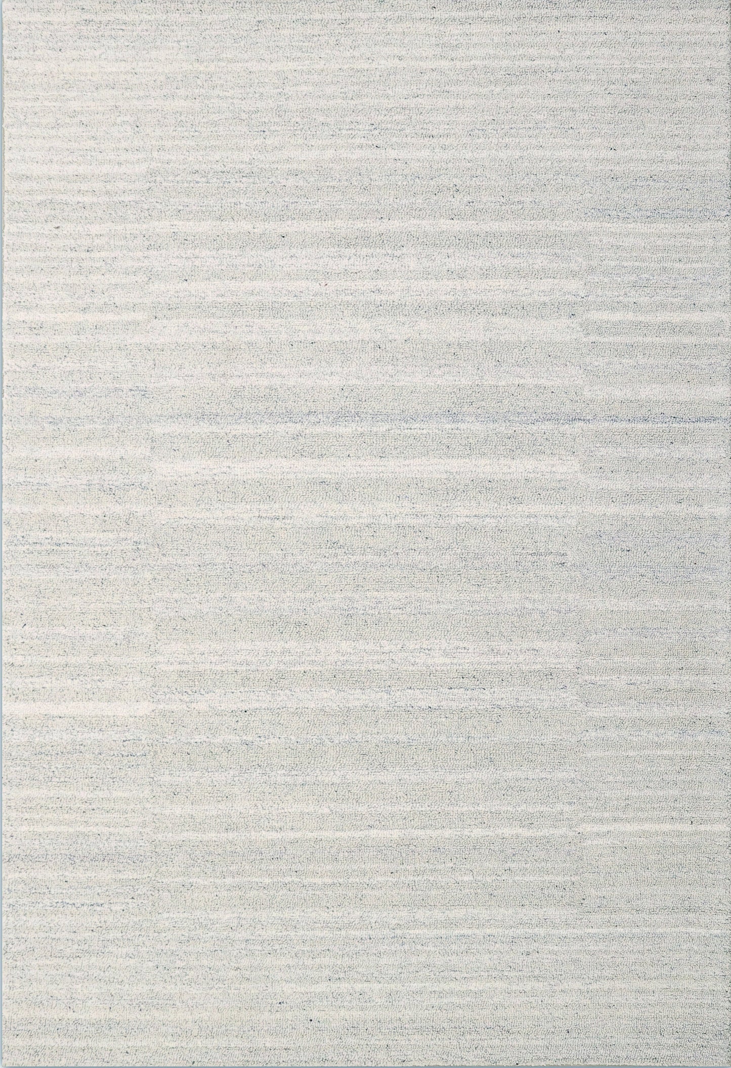 Finite Mosaics, Light Codes Area Rug, Silver & Beige
