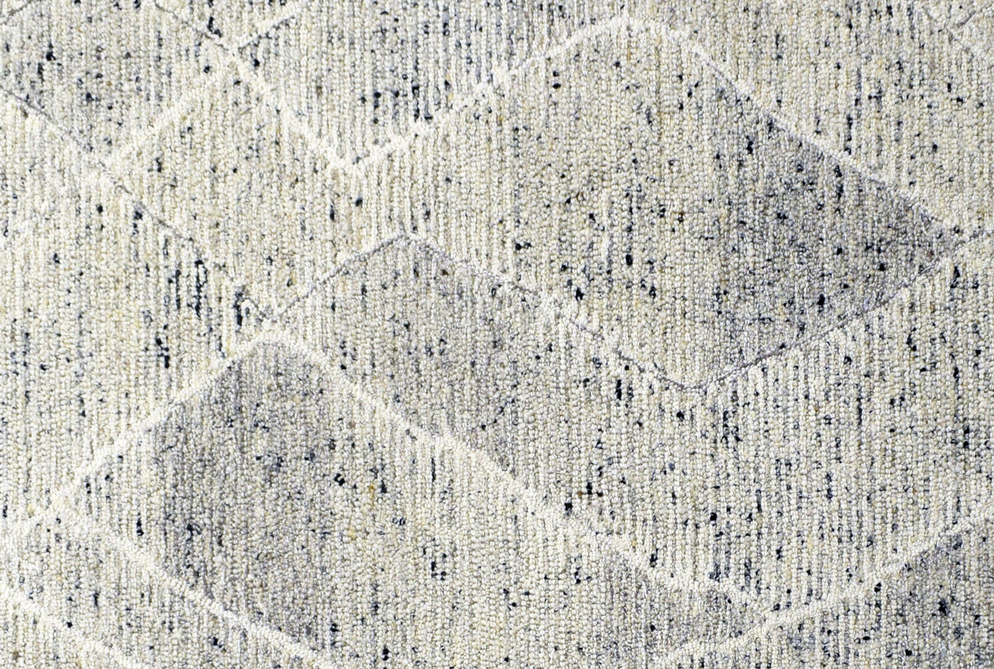 Finite Mosaics, Diamond Mountains Area Rug, Silver & Gray