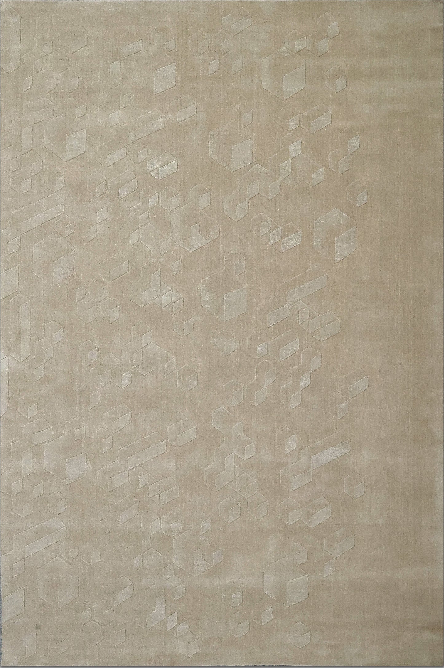 Finite Mosaics, Sand Dunes Area Rug, Beige