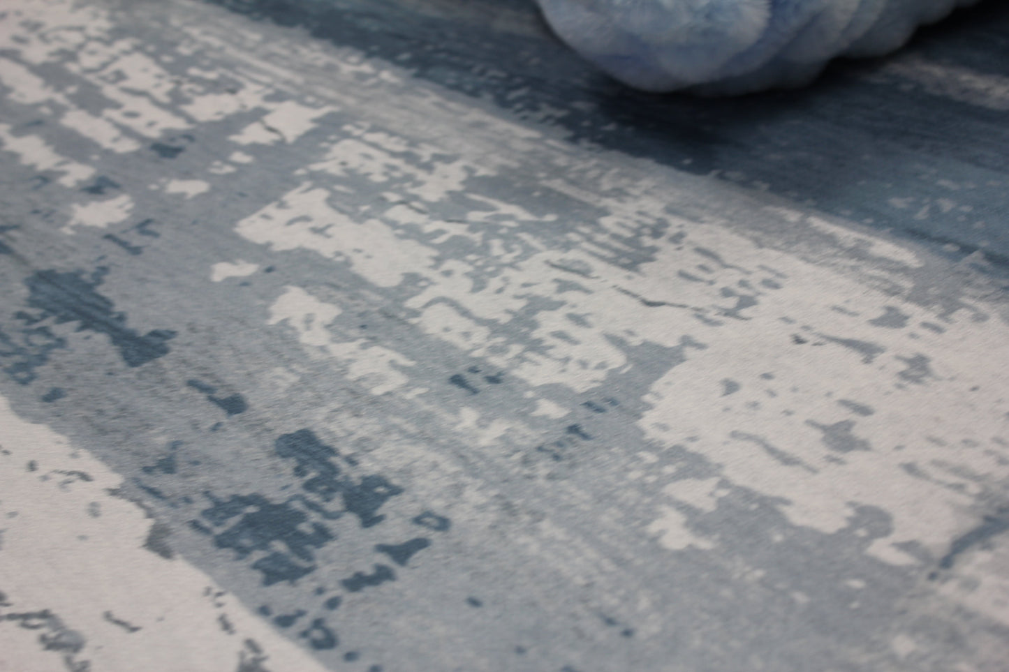 Elevate Rainy Day Area Rug, Blue & Gray