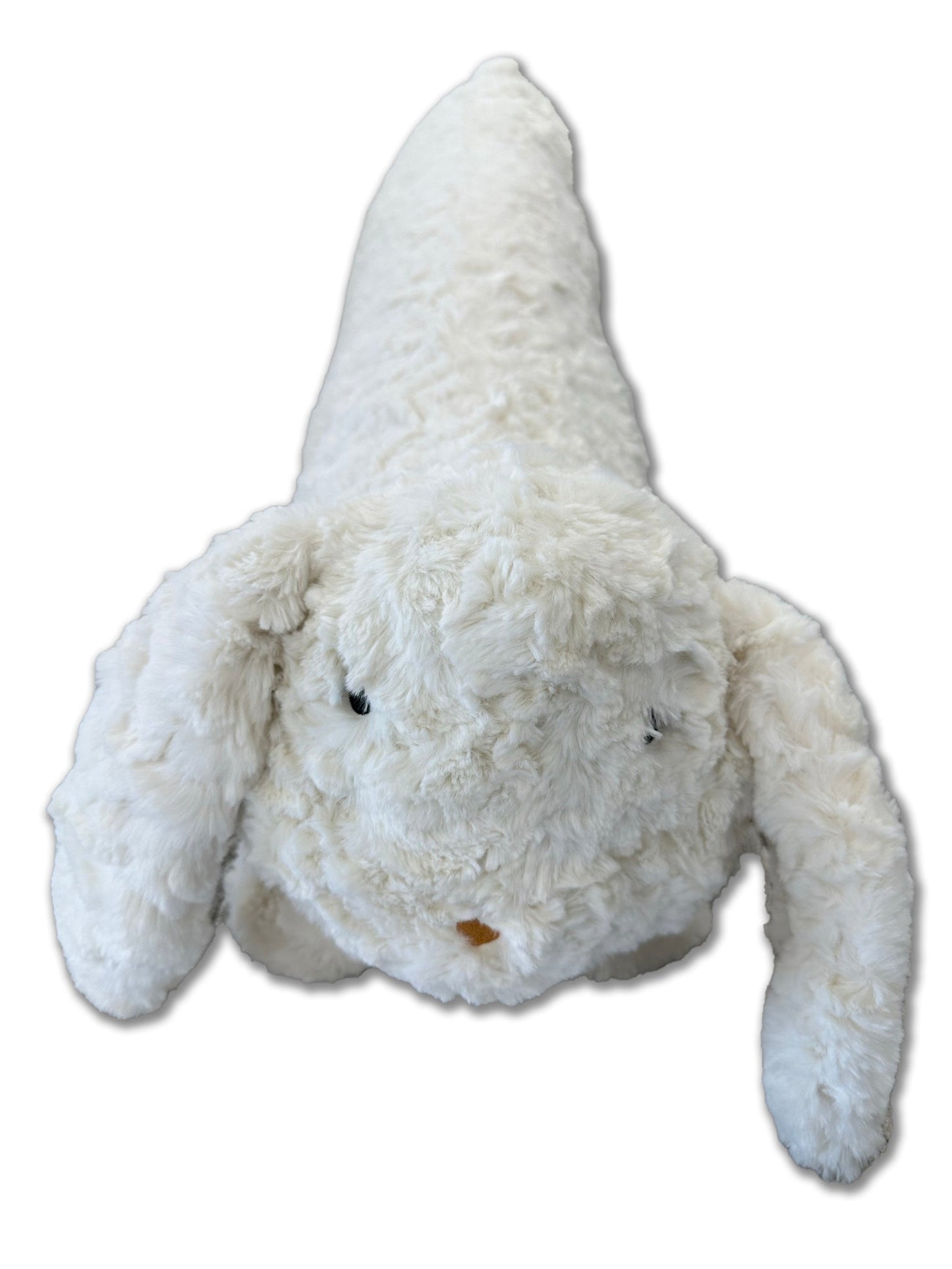 Cuddle Companions, Bunny Throw Pillow, White