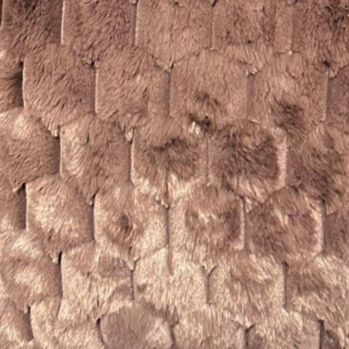 Rexa Faux Chinchilla Fur Throw Pillow, Assorted Colors