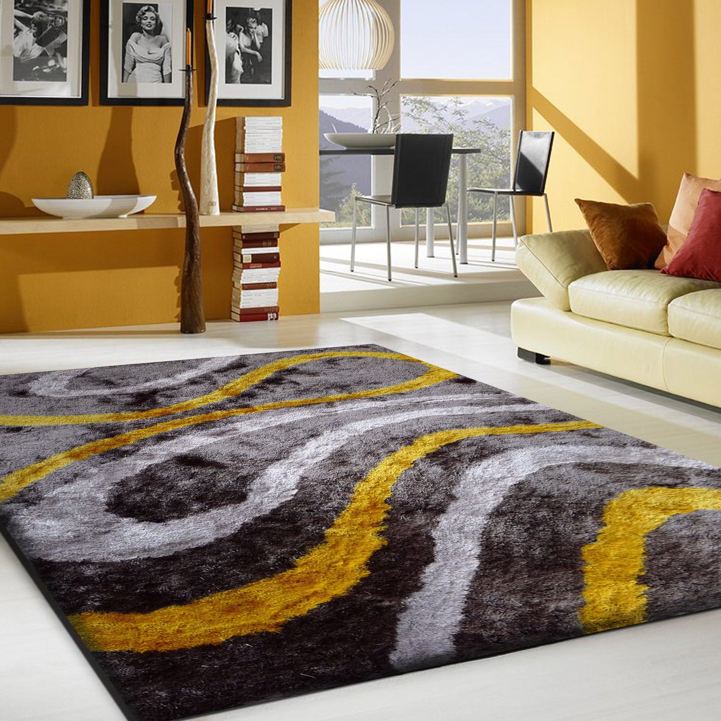 S.V.D. Slither Area Rug, Assorted Multicolor