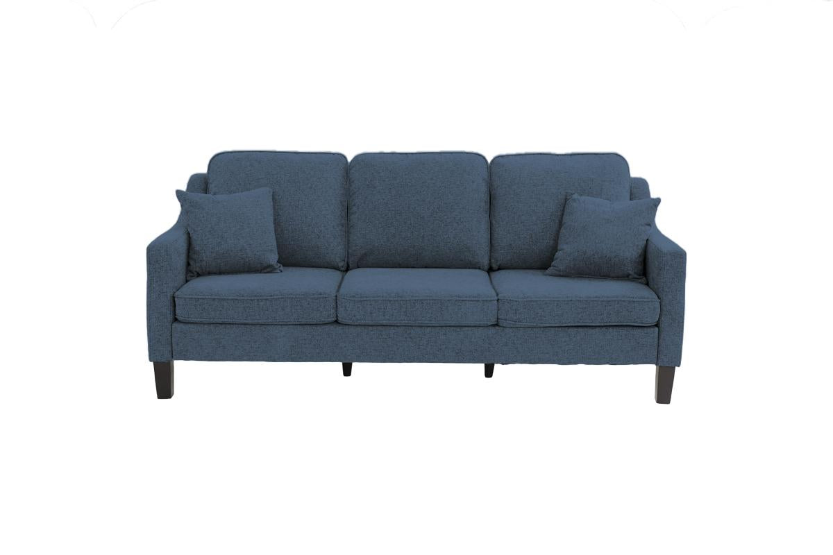 Cole 2-Piece Sofa and Loveseat Set, Abyss Chenille