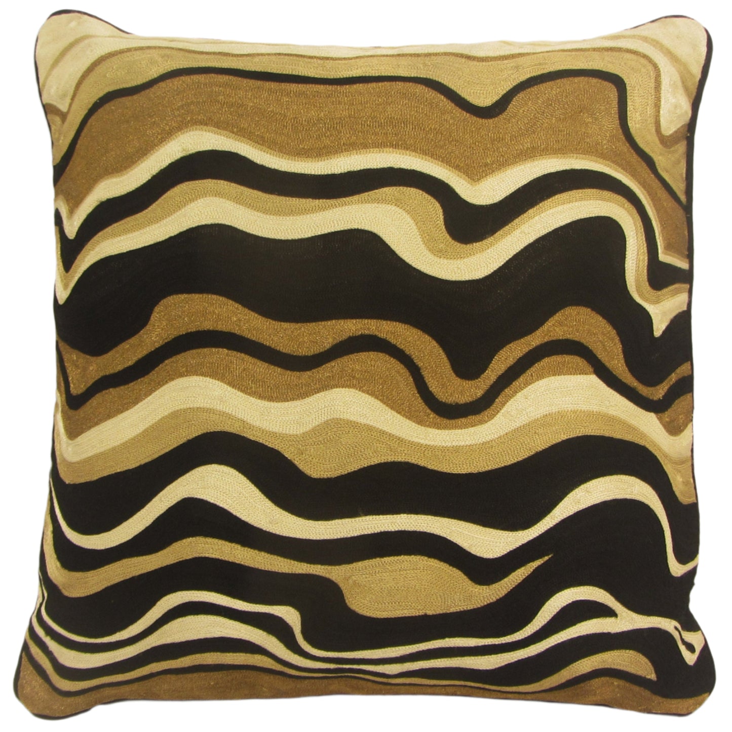 SEV Embroidered Mesmerizing Throw Pillows, Assorted Multicolor