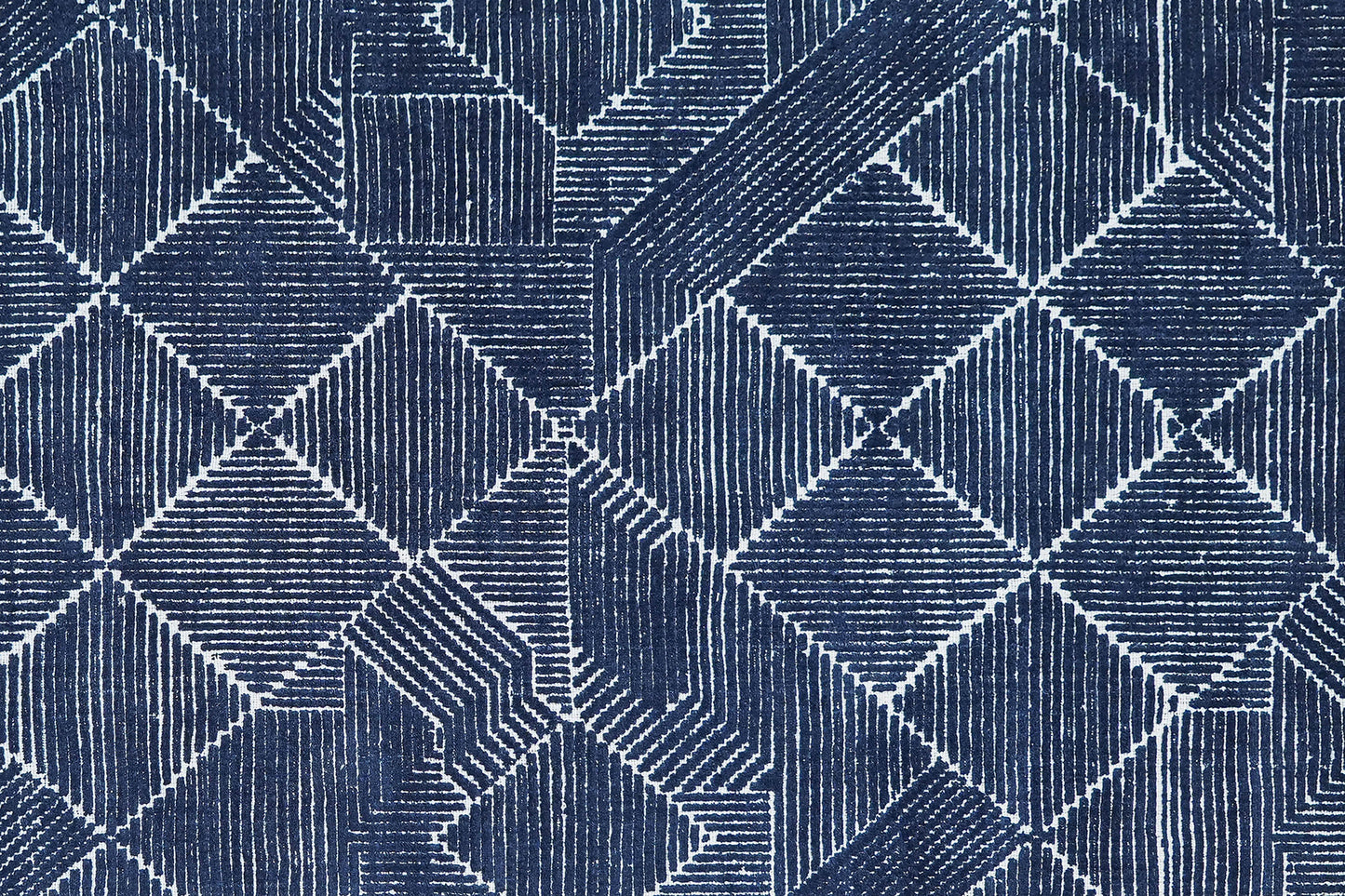 Finite Mosaics, Motherboard Area Rug, Navy