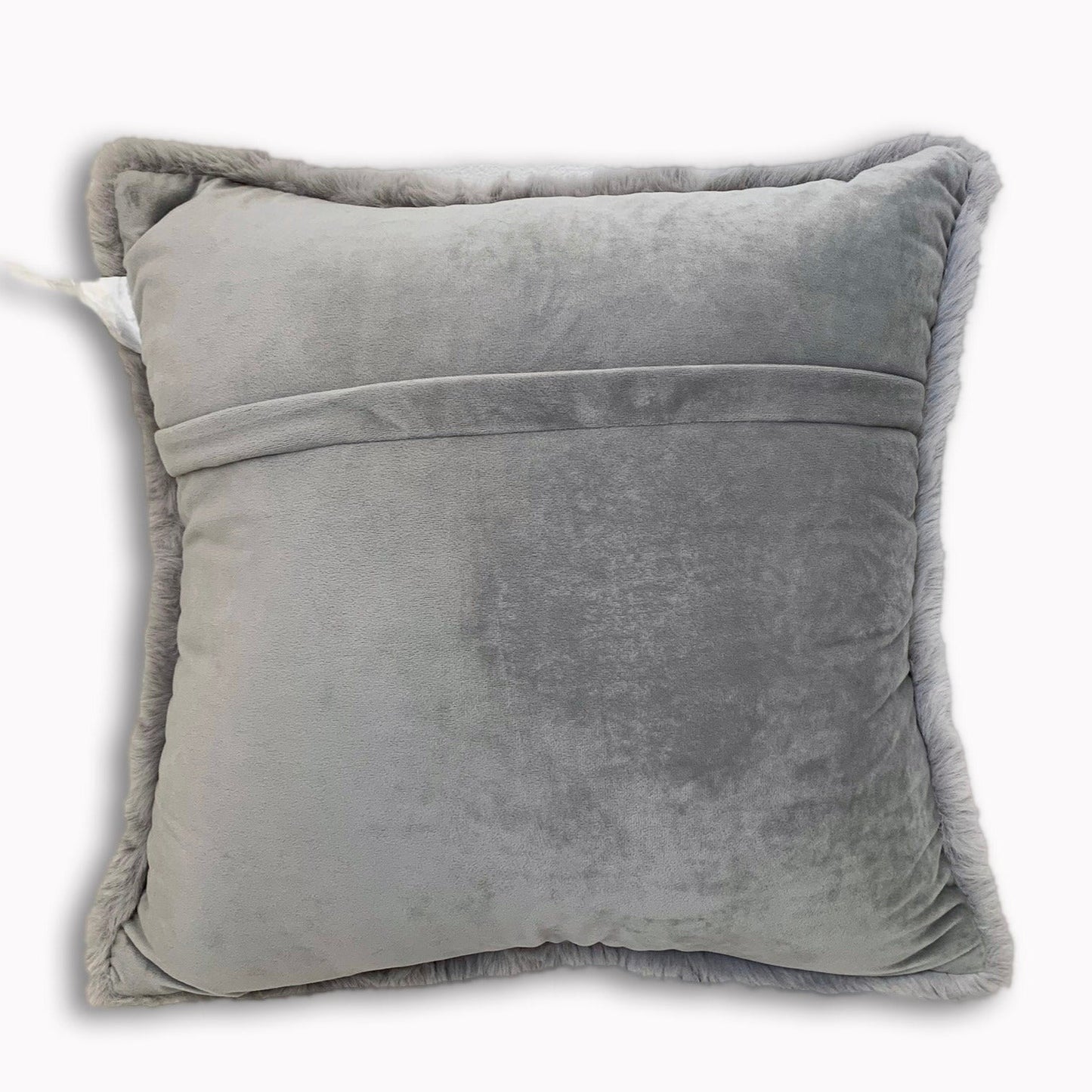 Modern Soft Luxury Chinchilla Feel Faux Fur Pillow by Rug Factory Plus - Rug Factory Plus