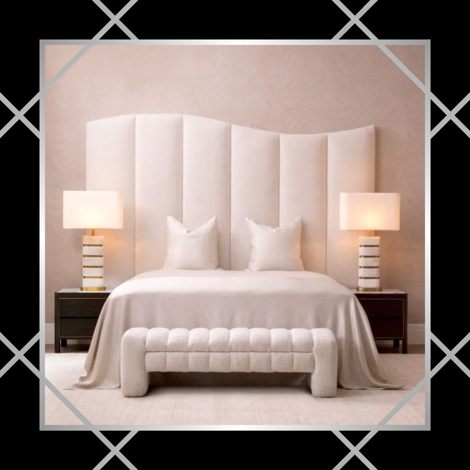 Bedroom Ottomans and Benches: Choose from a variety of designs, including sophisticated tufted ottomans and sleek minimalist benches, to perfectly complement your bedroom decor.