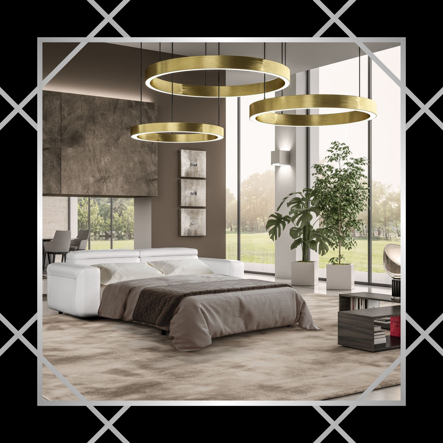 Convertible Sofas and Futons: Designed to provide both comfort and functionality, our convertible sofas effortlessly transform from a stylish seating area to a cozy bed, making them an ideal choice for small apartments, guest rooms, or home offices.