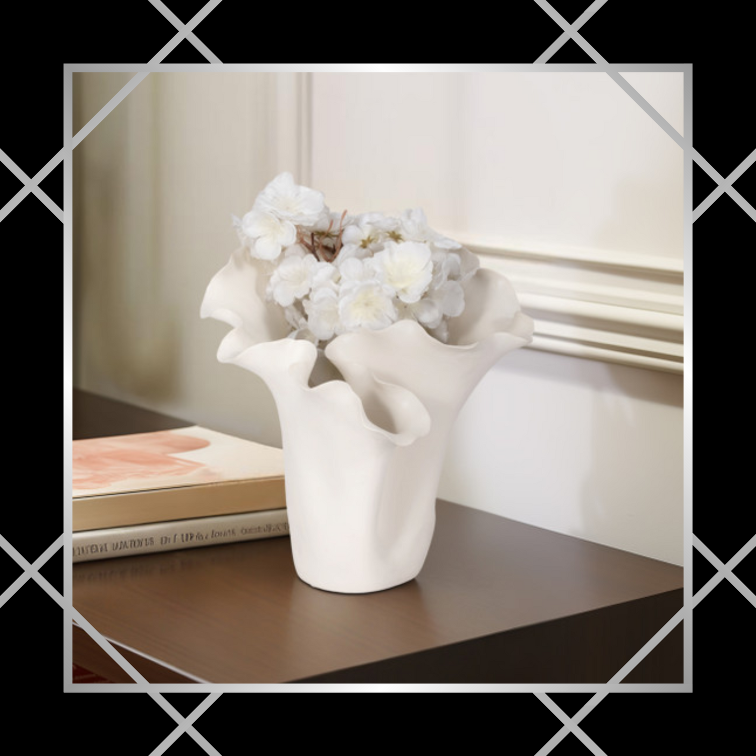 Decorative Vessels:  From elegant vases that beautifully display flowers to alluring bowls that hold anything from decorative orbs to fruit, our decorative vessels offer endless possibilities for adding visual interest and texture to any space.