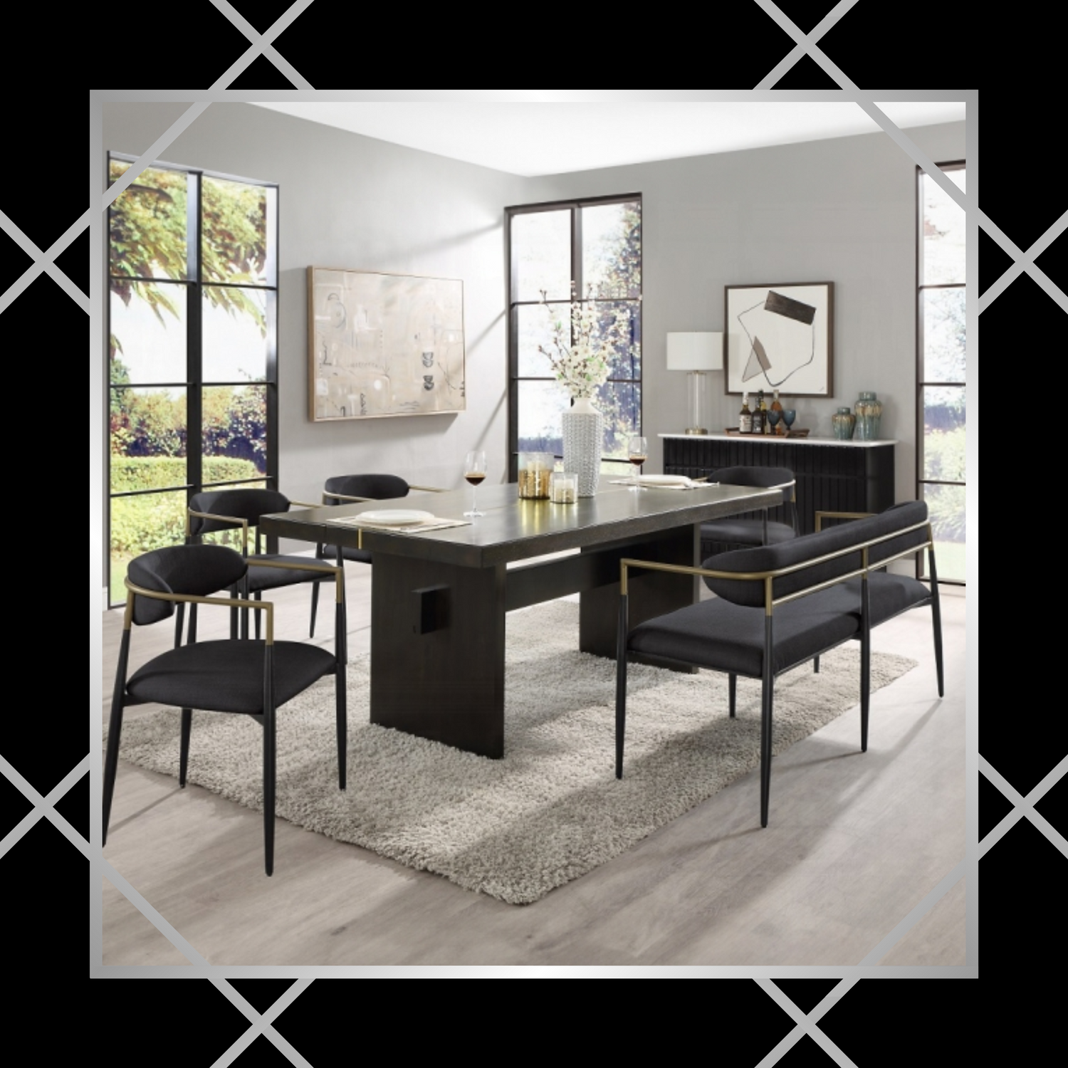 Dining Benches: Create a warm and inviting seating option with our versatile Dining Benches. These benches provide a cozy and space-saving alternative to traditional dining chairs, encouraging casual and intimate dining experiences.