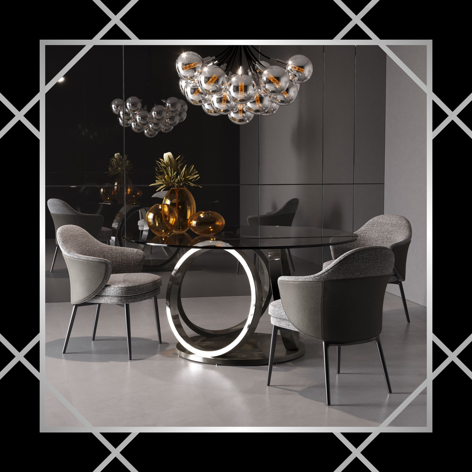 Dining Chairs: Whether you're looking for side chairs, armchairs, or upholstered chairs, our designs cater to various styles and preferences.