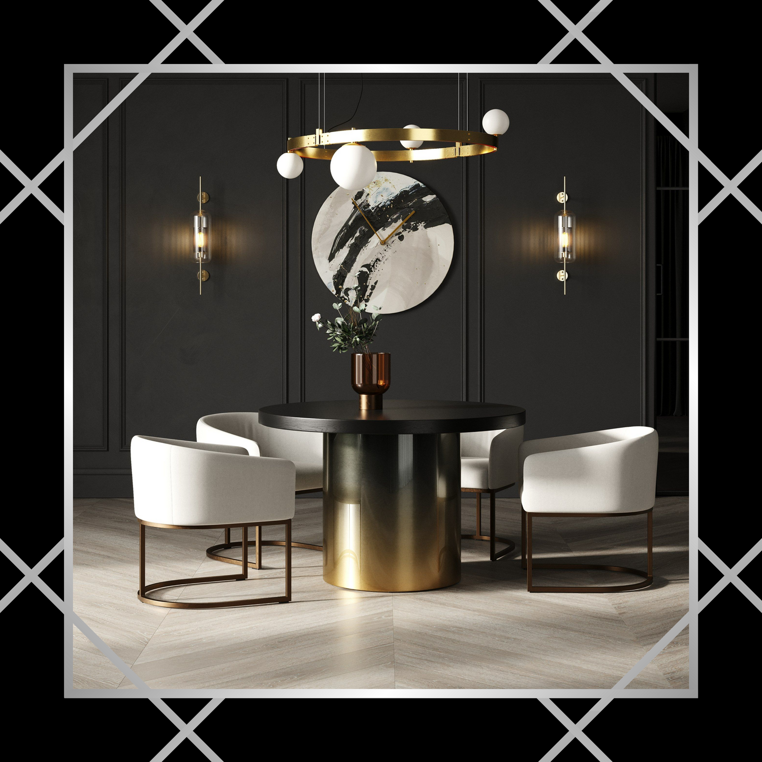 Dining Room Sets: Create a stylish and functional dining space with our collection of complete Dining Room Sets. These sets include dining tables, chairs, and benches, providing a cohesive and inviting atmosphere for meals and gatherings.