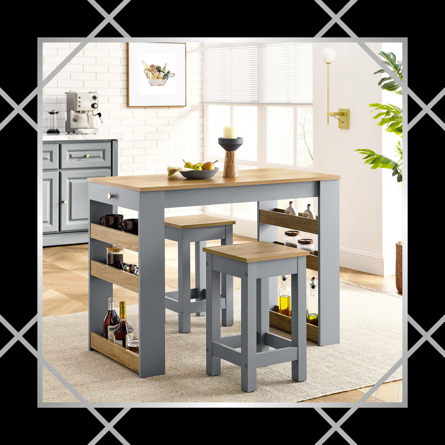 Kitchen Islands and Carts: Elevate your culinary experience with our exquisite Kitchen Islands collection, designed to maximize both functionality and style in your cooking space.