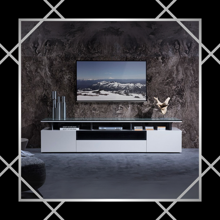TV Stands and Media Consoles: These essential pieces provide a functional and attractive solution for storing and displaying your television, media equipment, and other entertainment essentials.