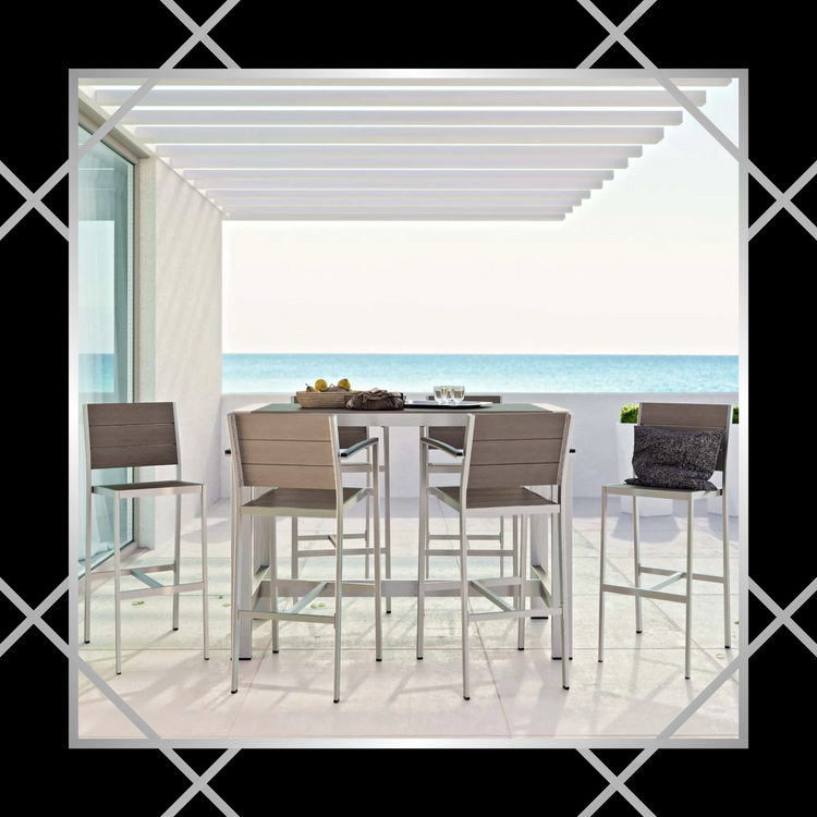 Outdoor Bar and Counter Sets: Designed for seamless integration with your patio or deck, these functional sets provide durable and comfortable options for bar and counter-height surfaces.