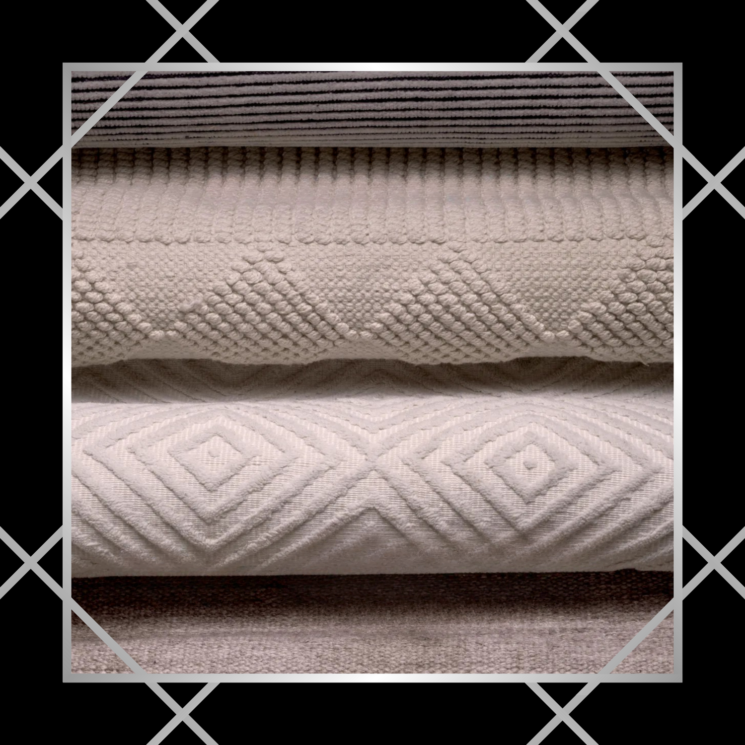 Outdoor Area Rugs: Enhance your outdoor living space with our collection of durable and modern Outdoor Rugs. Made from weather-resistant materials like polypropylene and polyester, our rugs offer a soft and elegant surface for your patio, deck, or porch.