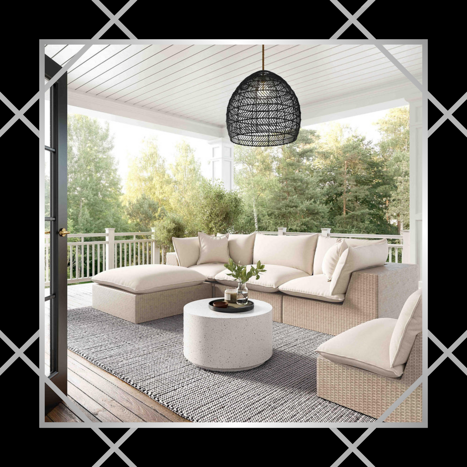 Outdoor Sectionals: Maximize your outdoor seating options with our selection of versatile and stylish Outdoor Sectionals.