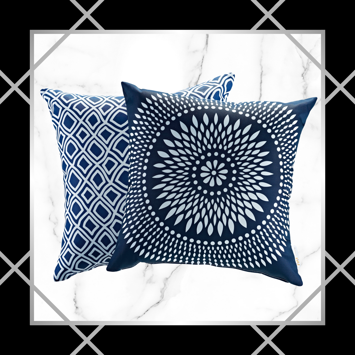 Outdoor Throw Pillows: Designed to withstand the elements while providing ultimate comfort, these versatile and durable pillows come in an array of designs, sizes, and colors to match your patio furniture, outdoor seating, or lounge area.