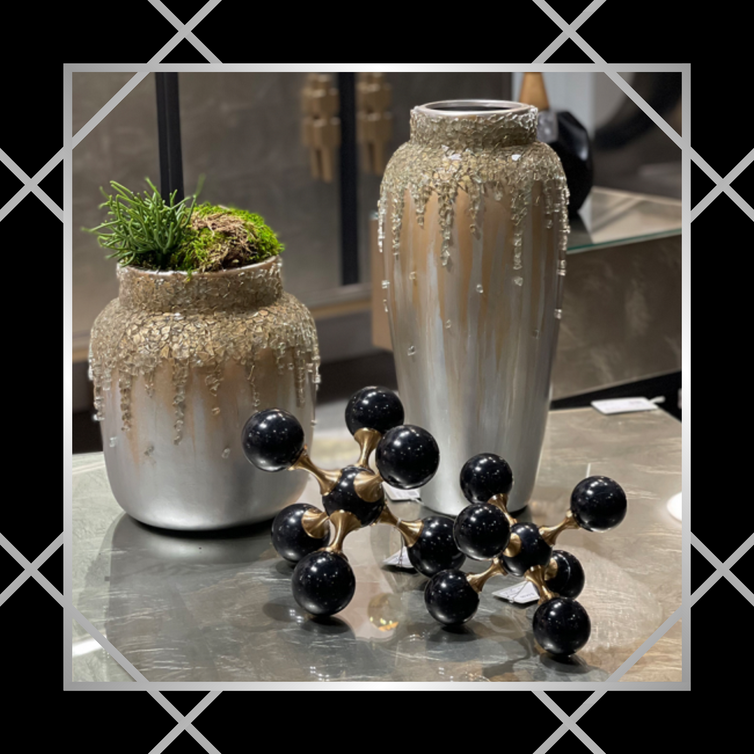 Tabletop Accents: Add the perfect finishing touch to your home decor with our exquisite collection of Tabletop Accessories.