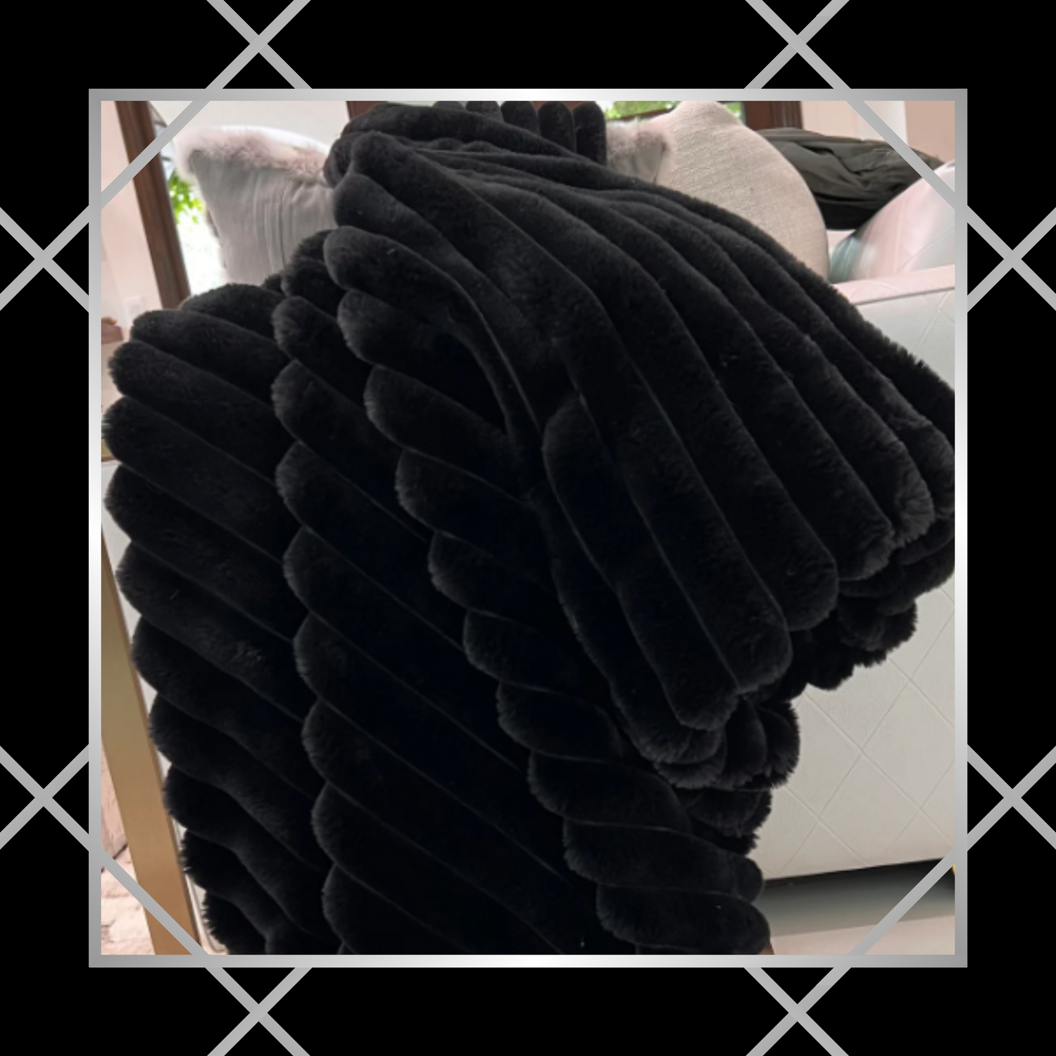 Throw Blanket:  Perfect for adding a cozy touch to any room, our throw blankets come in a variety of materials, patterns, and colors to suit your unique style and décor. 