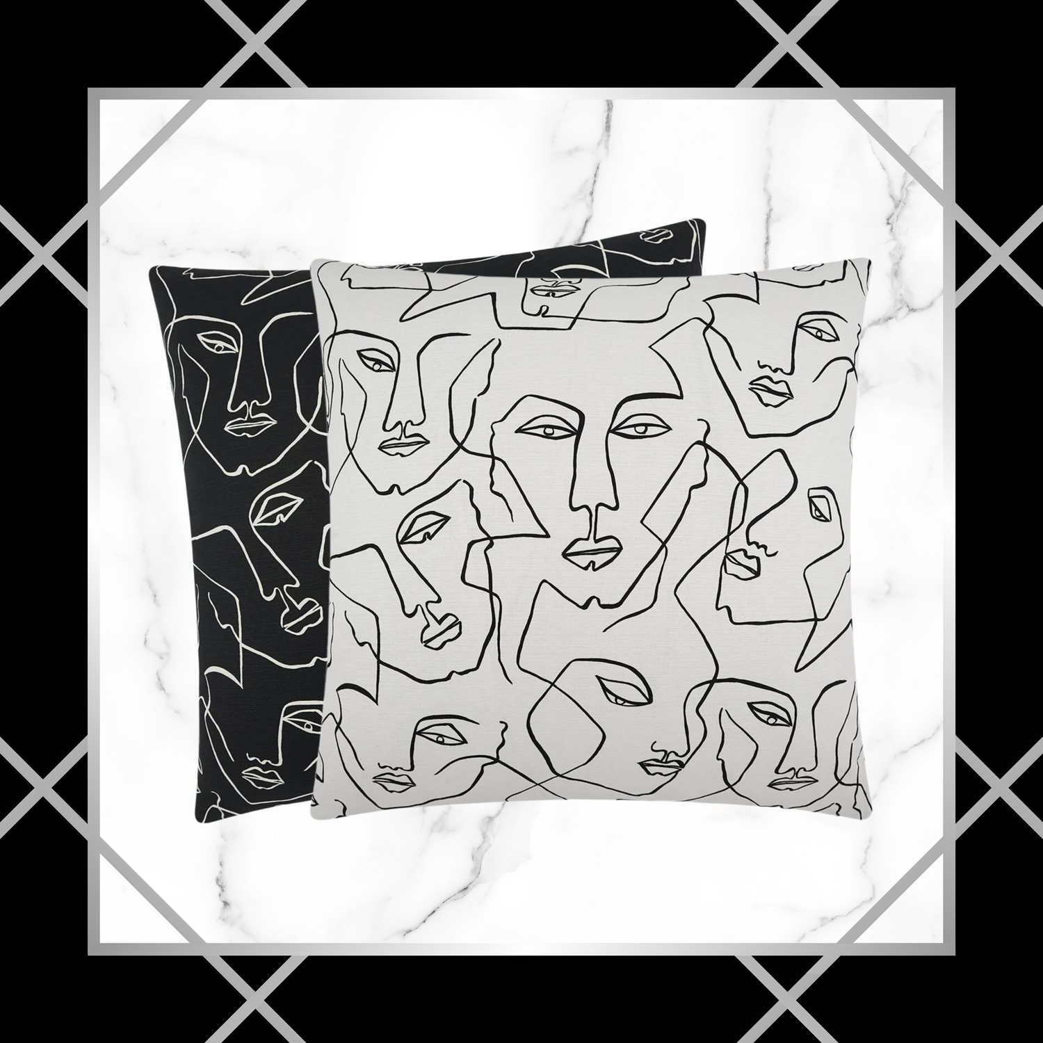 Throw Pillows: Elevate your home decor with our stylish and decorative Throw Pillows. Our selection of pillows come in a variety of shapes, sizes, and designs, making it easy to find the perfect match for your sofa, bed, or accent chair.