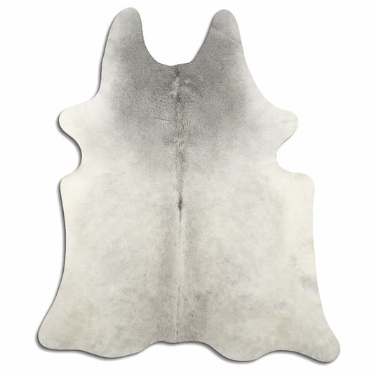 Authentic Leather Hides, Cowhide Area Rug, Gray