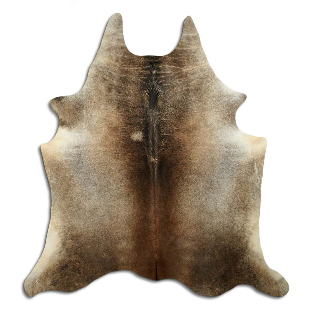 Authentic Leather Hides, Cowhide Area Rug, Gray