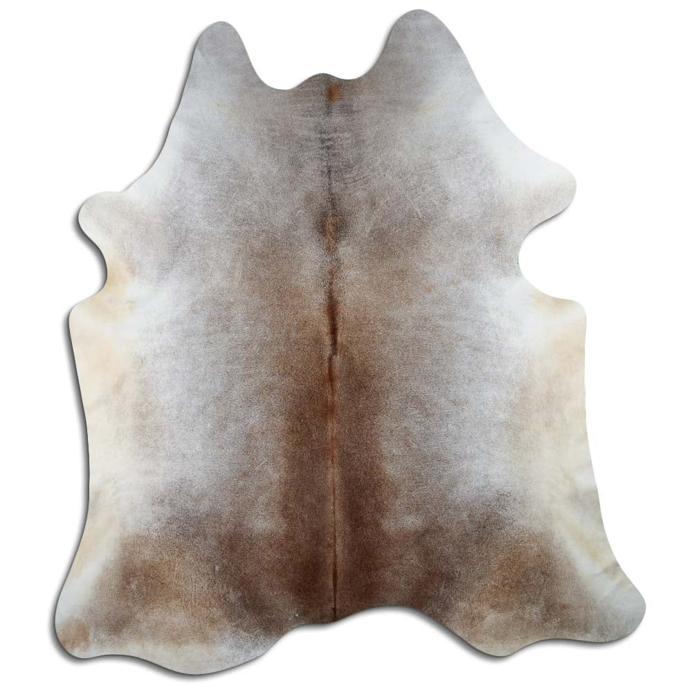 Authentic Leather Hides, Cowhide Area Rug, Gray