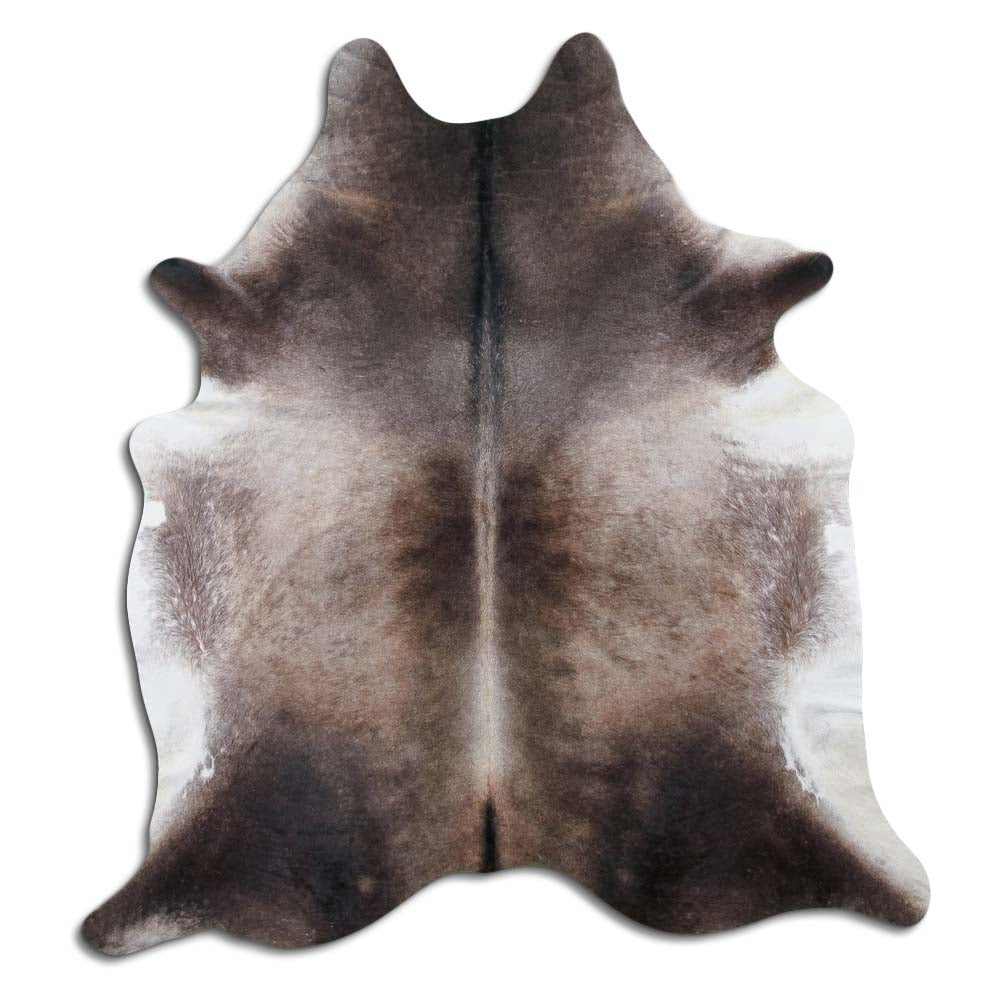 Authentic Leather Hides, Cowhide Area Rug, Gray