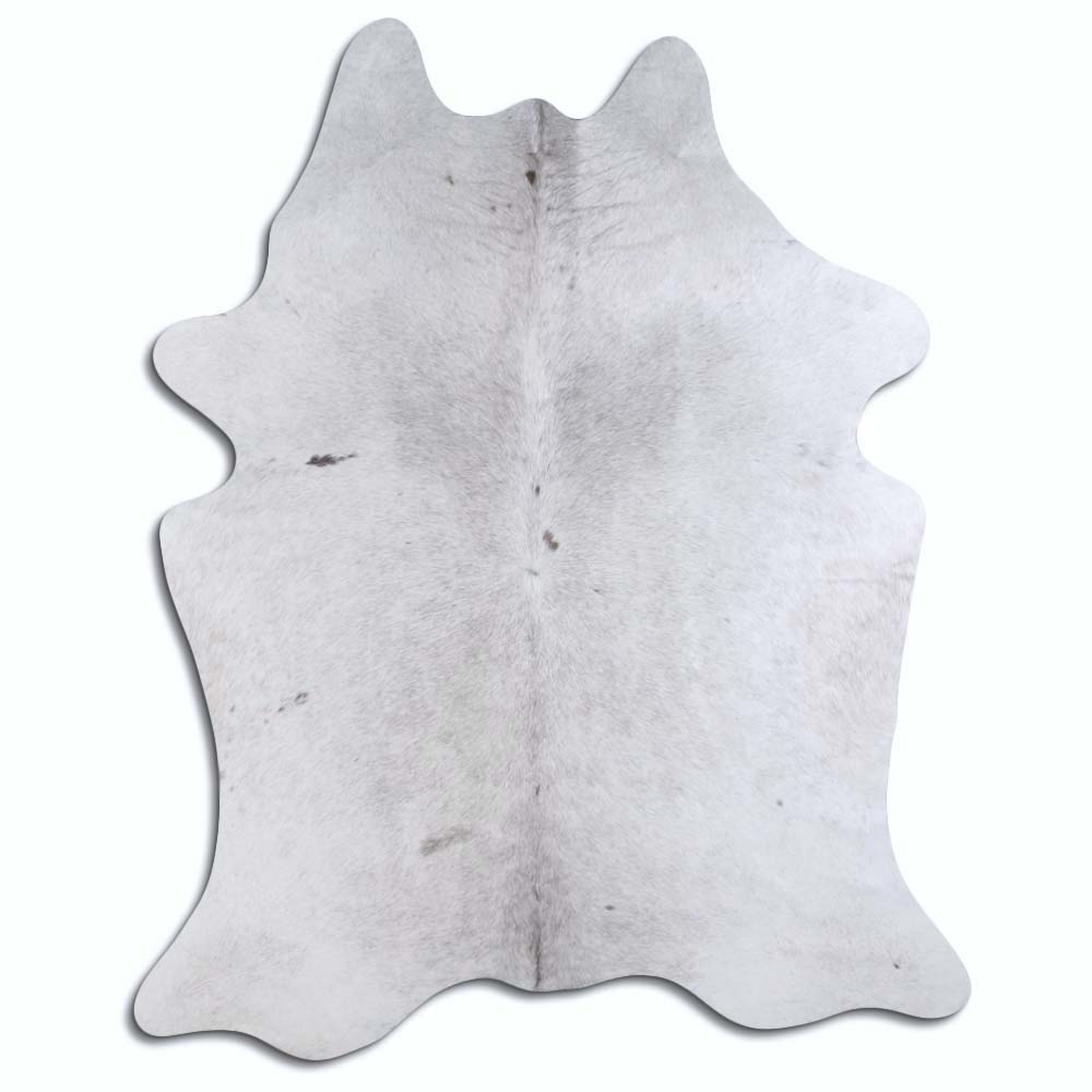 Authentic Leather Hides, Cowhide Area Rug, Gray