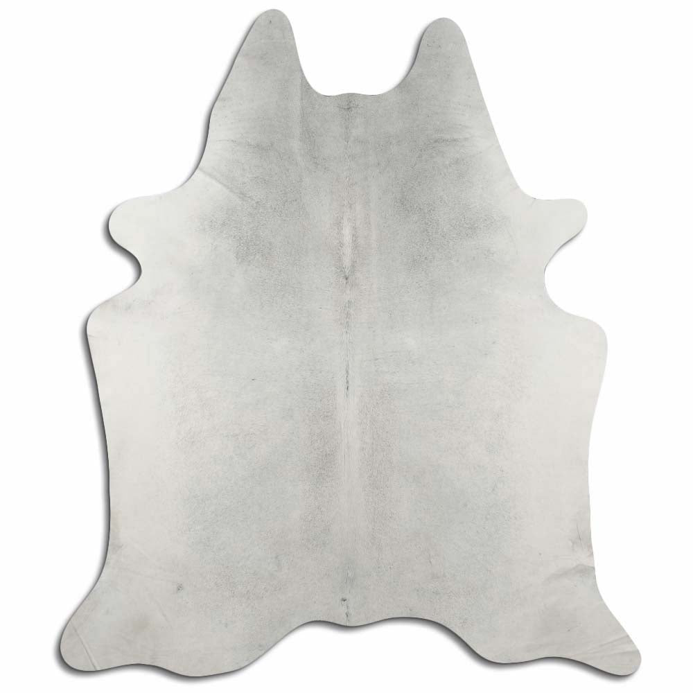 Authentic Leather Hides, Cowhide Area Rug, Gray