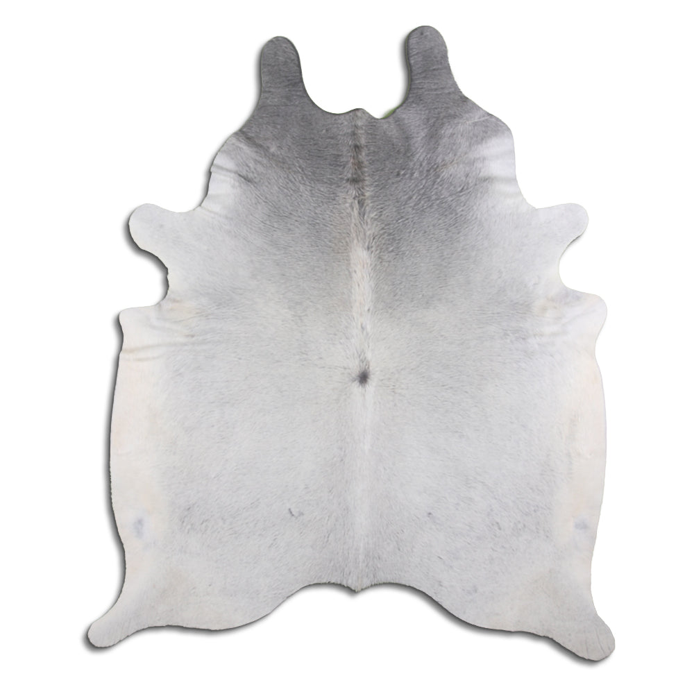 Authentic Leather Hides, Cowhide Area Rug, Gray