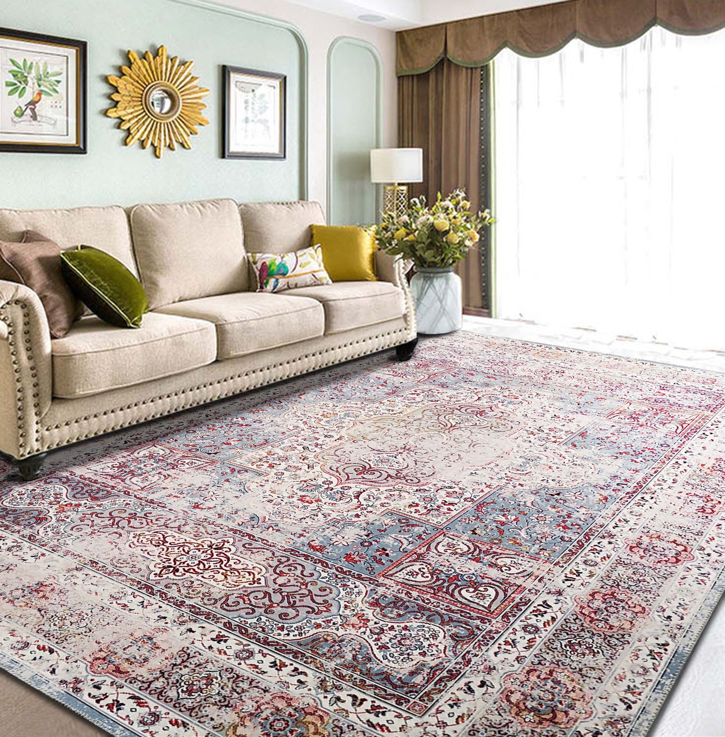 Elevate Persianesque V Area Rug, Multicolor