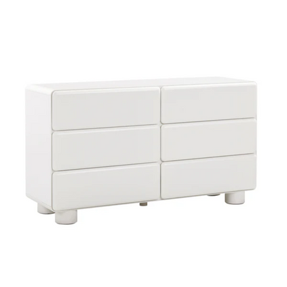 Livvy 6-Drawer Dresser, White