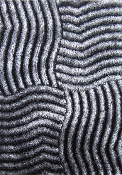 3D Four Winds Shag Area Rug, Assorted Multicolor