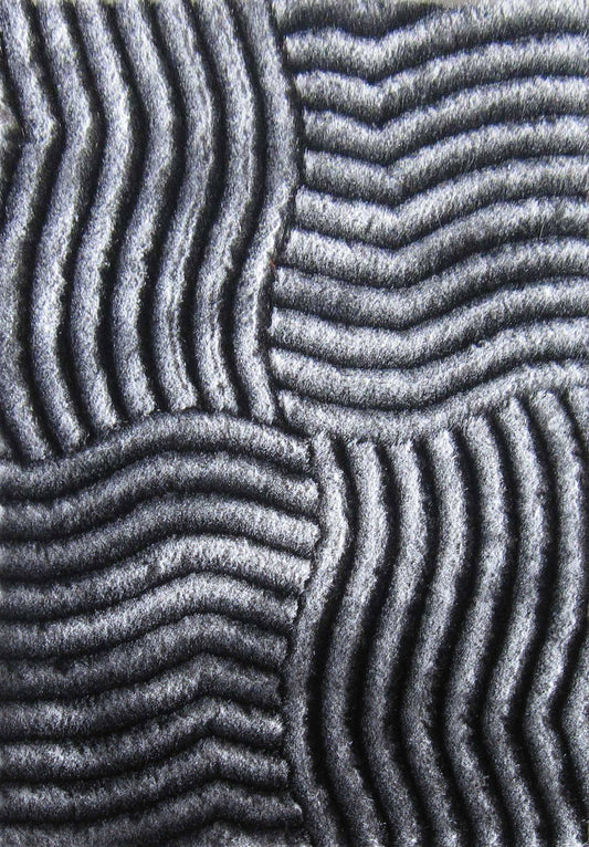 3D Four Winds Shag Area Rug, Assorted Multicolor