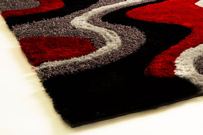S.V.D. Fluvial Area Rug, Assorted Multicolor