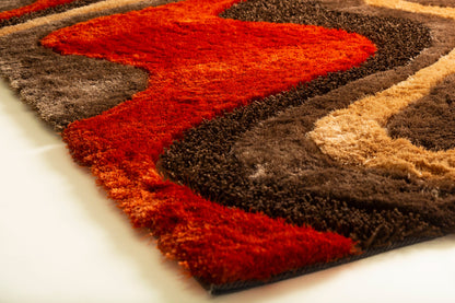 S.V.D. Fluvial Area Rug, Assorted Multicolor