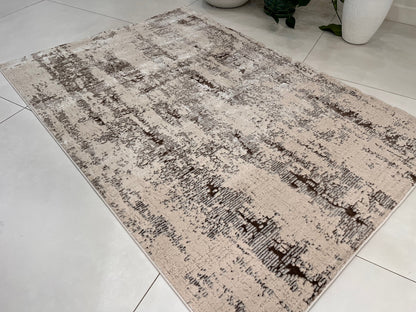 Biv Winter Forest Indoor | Outdoor Area Rug, Gray & Silver