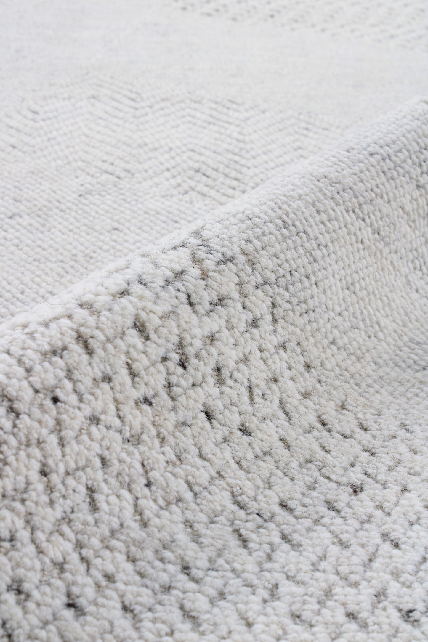 Finite Mosaics, Temporal Web Area Rug, Ivory