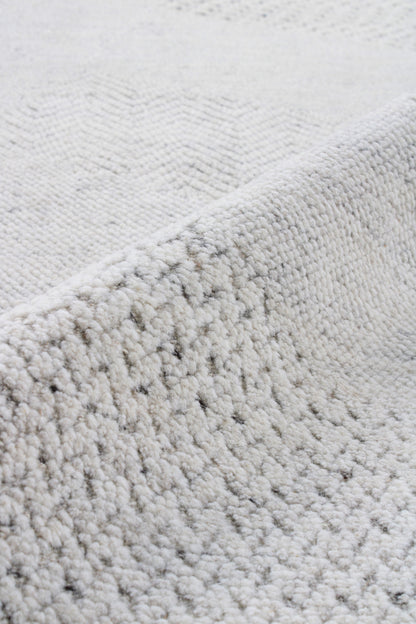 Finite Mosaics, Temporal Web Area Rug, Ivory